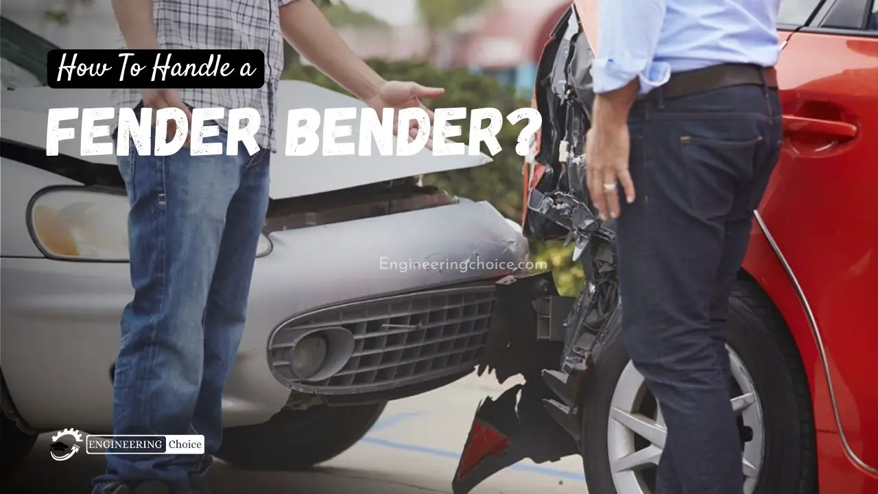 A fender-bender is a car accident in which little damage is done.