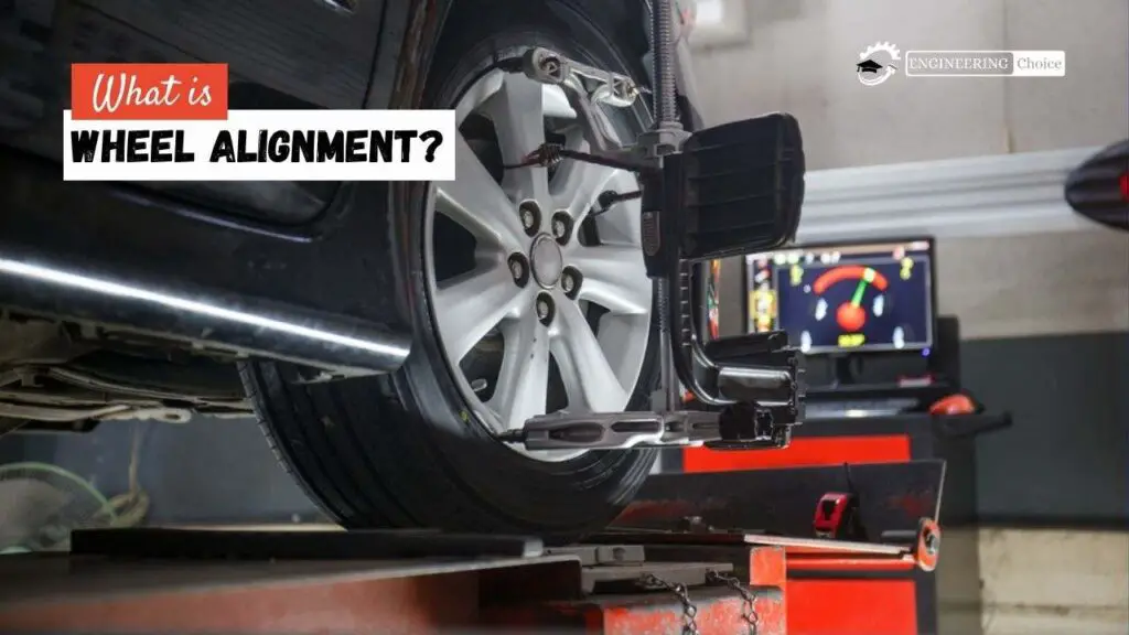 Wheel alignment, also known as tire alignment, 