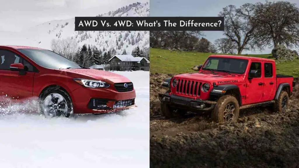 AWD vs. 4WD: What's the Difference
