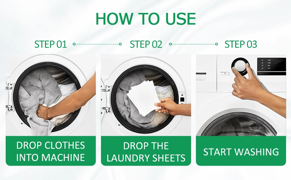 How to Use Eco-friendly Laundry Sheets
